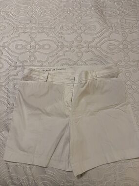 Talbots white Perfect Short - Women's Stretch Cotton Bermudas